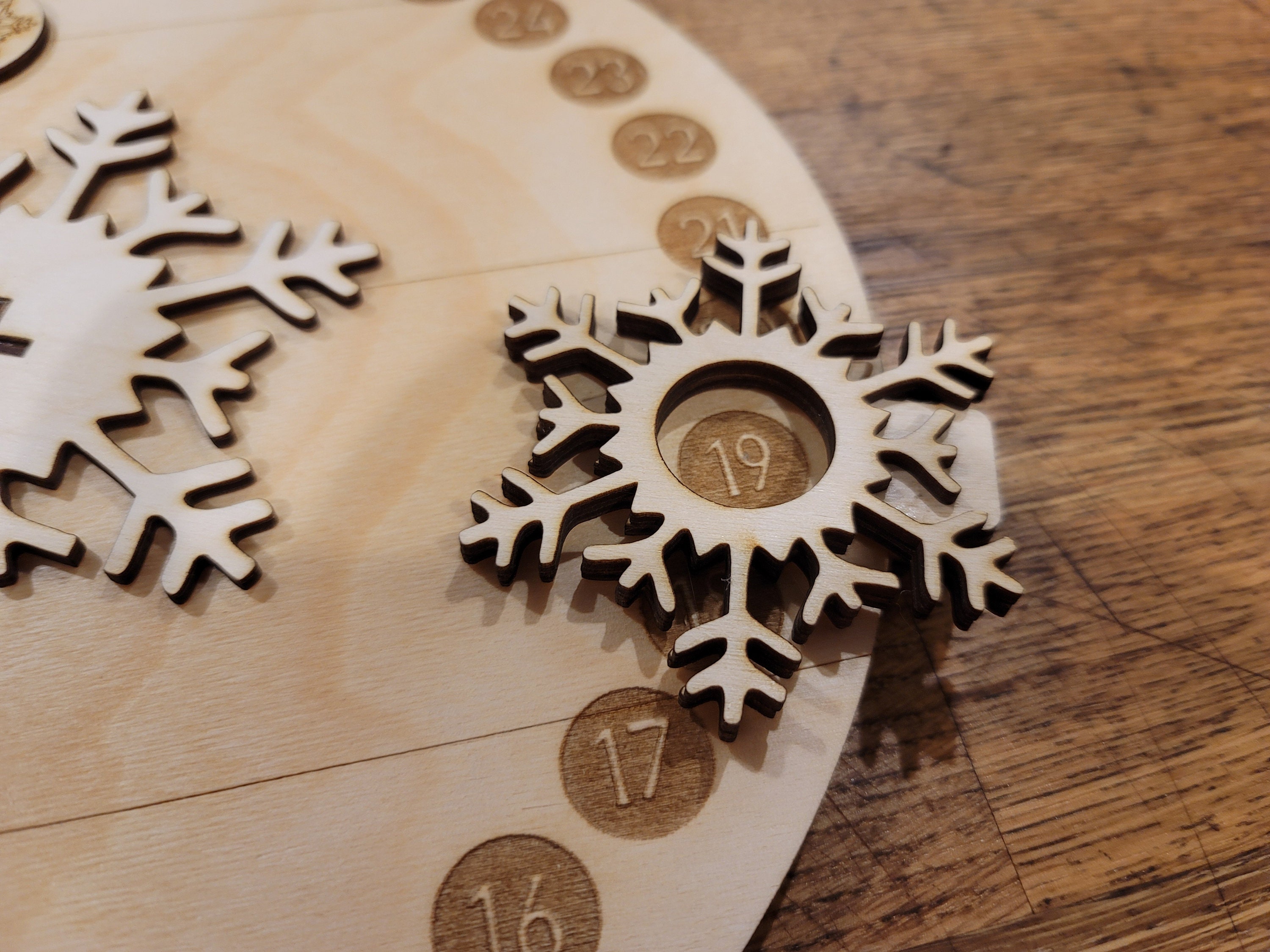 MECHANICAL CHRISTMAS COUNTDOWN Svg Pdf Instant Download - Etsy