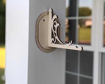 WALL BRACKET SVG -Lantern Wall Holder Svg - Laser Cut Files - Pdf Svg Files - Instant Download Svg - Commercial Use Svg