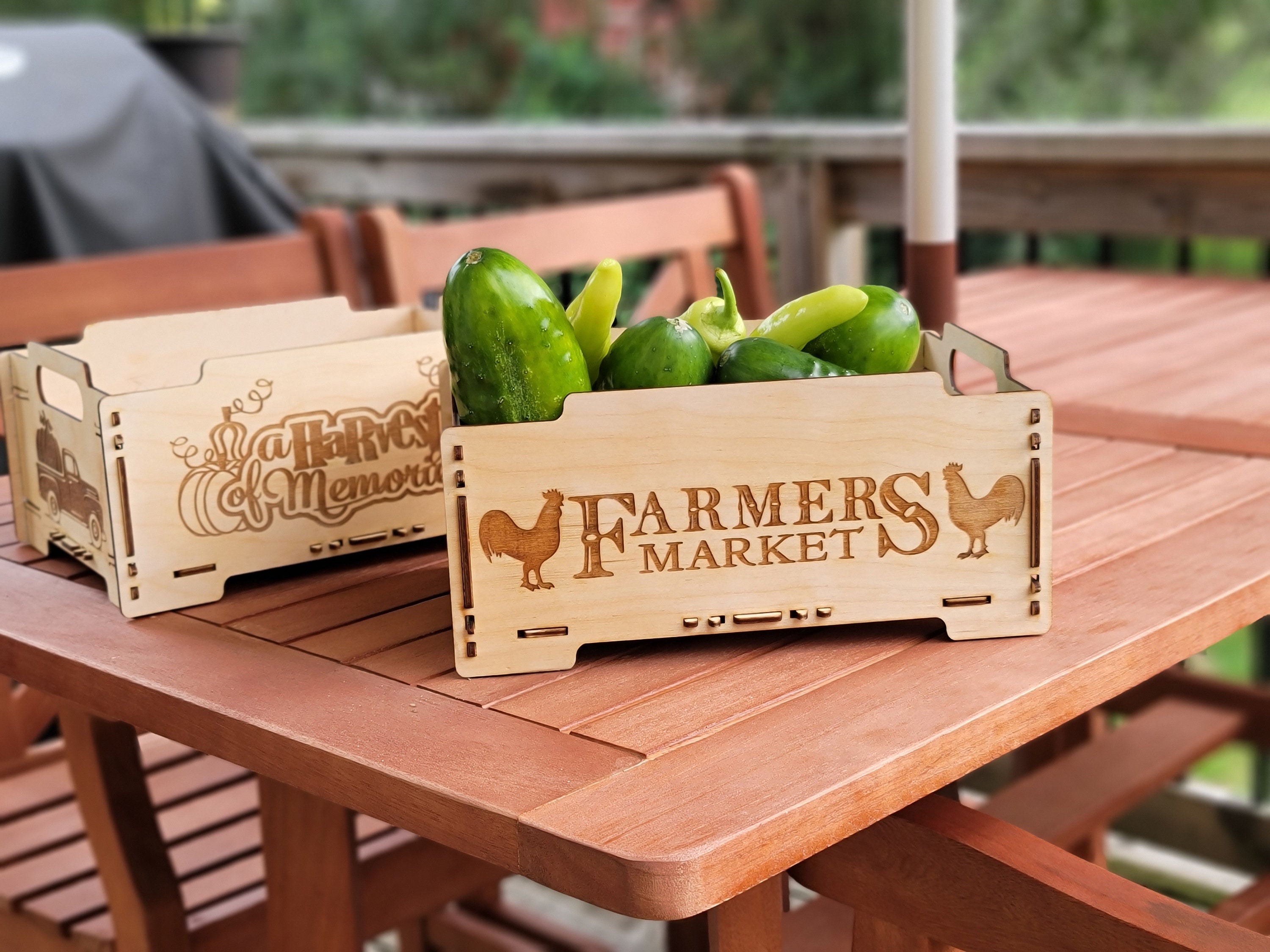 STACKABLE FARMHOUSE Containers SVG, Pdf, 2 Designs - Etsy