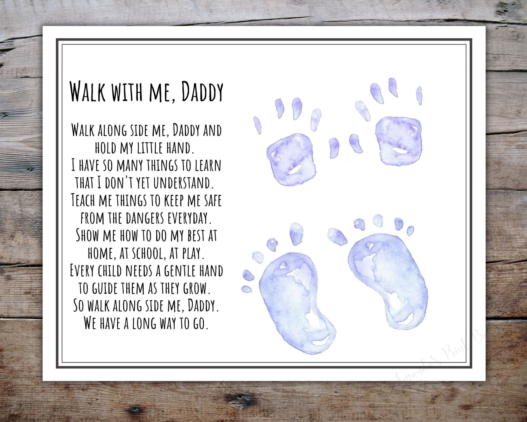 Walk With Me Daddy Free Printable Web Walk With Me Daddy Printable Footprint Poem Crafty Morning Walk With Me Daddy Free Printable Web Walk With Me Daddy Printable Footprint Poem Crafty Morning