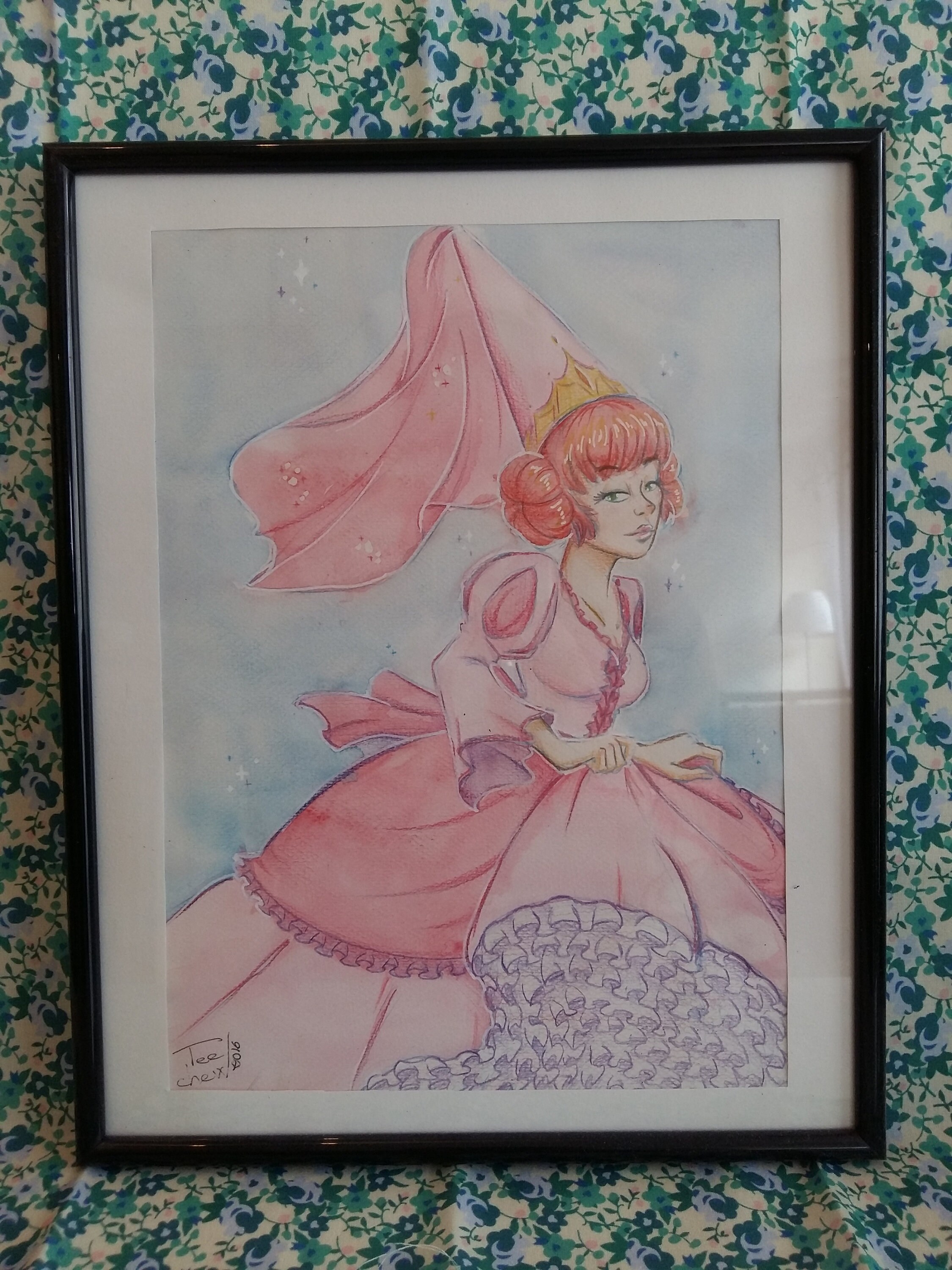Aquarelle Princesse