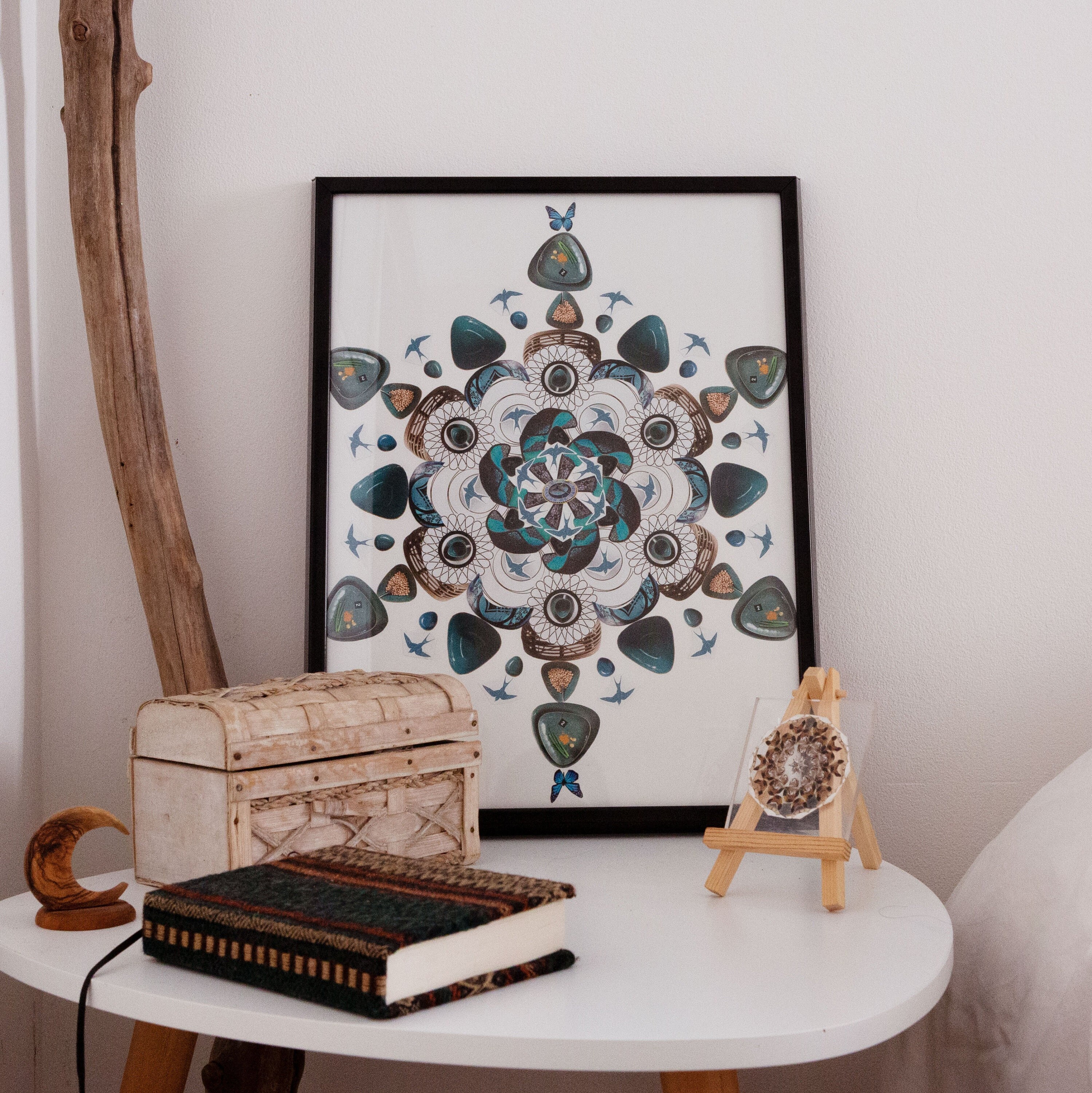 Tableau Mandala Air - Pièce Unique
