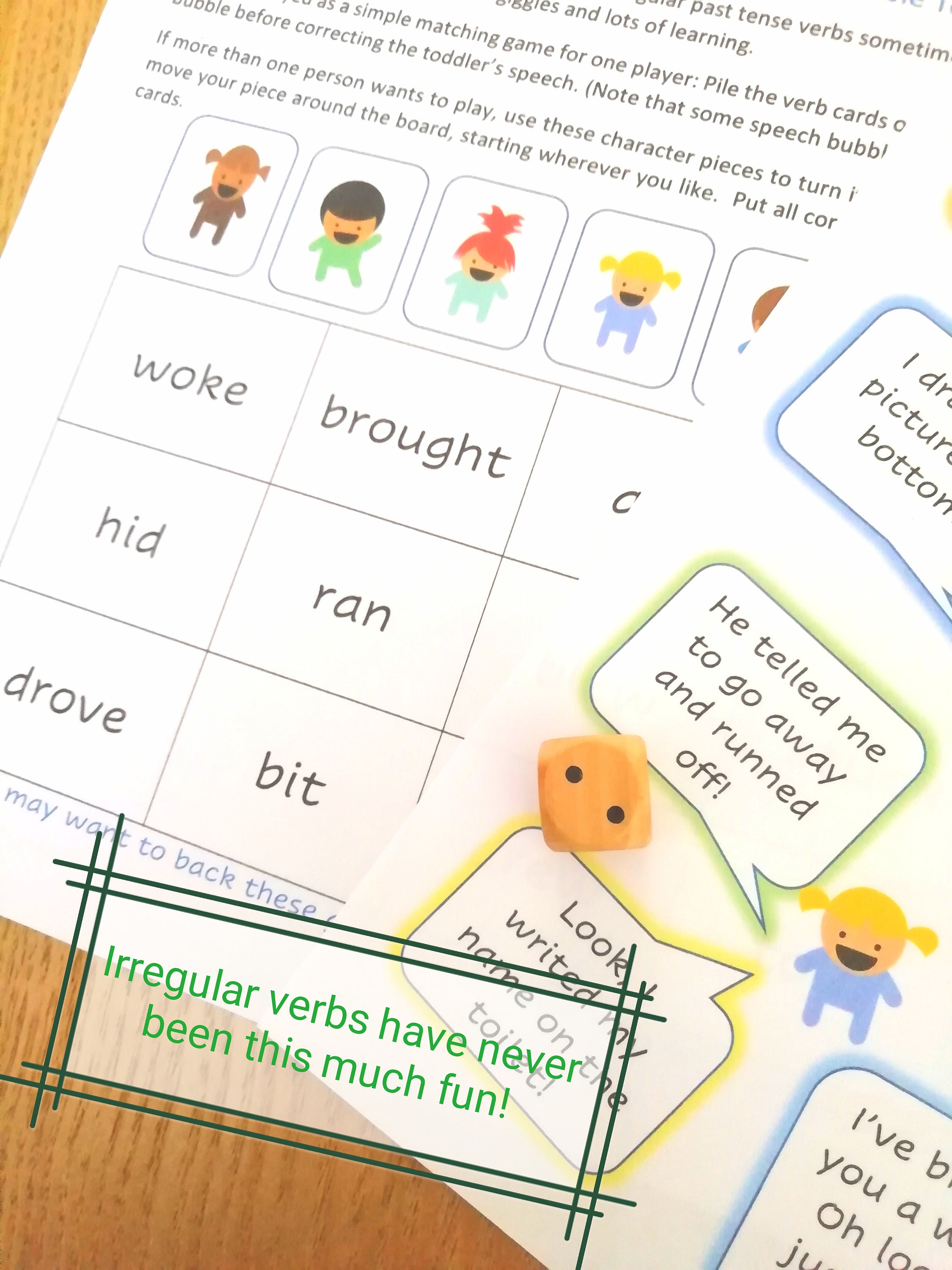 Funny Kids' Board Game KS2 English Activity Learn  Etsy