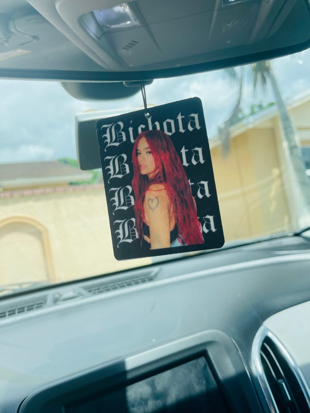 Karol G Air Freshener, Karol G Car Air Freshener, Bichota Air Freshener