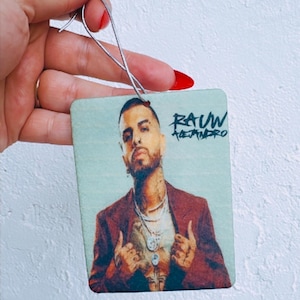 Ambientador Rauw Alejandro, Ambientador Coche Rauw Alejandro, Ambientador Saturno, Accesorios Coche Rauw, Rauw Alejandro Merch