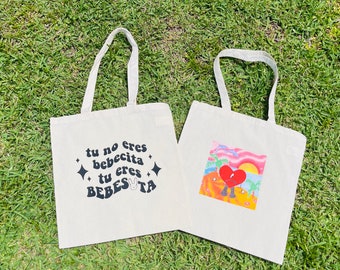 Bad Bunny Album Cover Un Verano Sin Ti Cover Canvas Tote Bag - Etsy