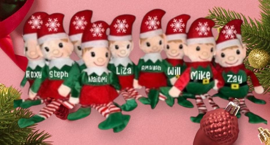 Personalized Christmas Elf: Custom Name Stocking Stuffer