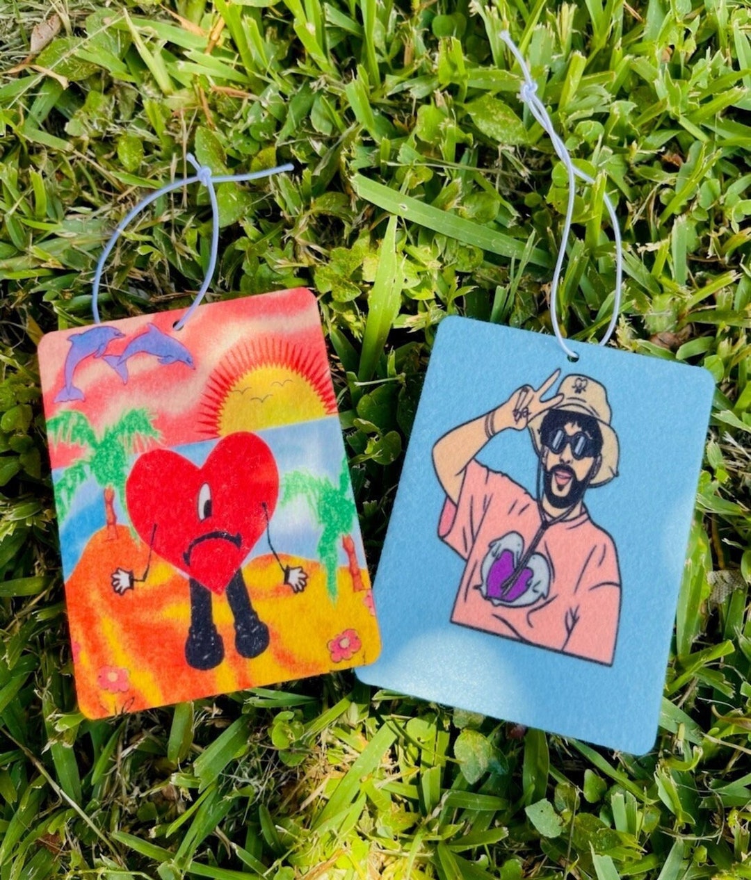 Bad Bunny Air Freshener Bad Bunny Car Air Freshener Un Etsy
