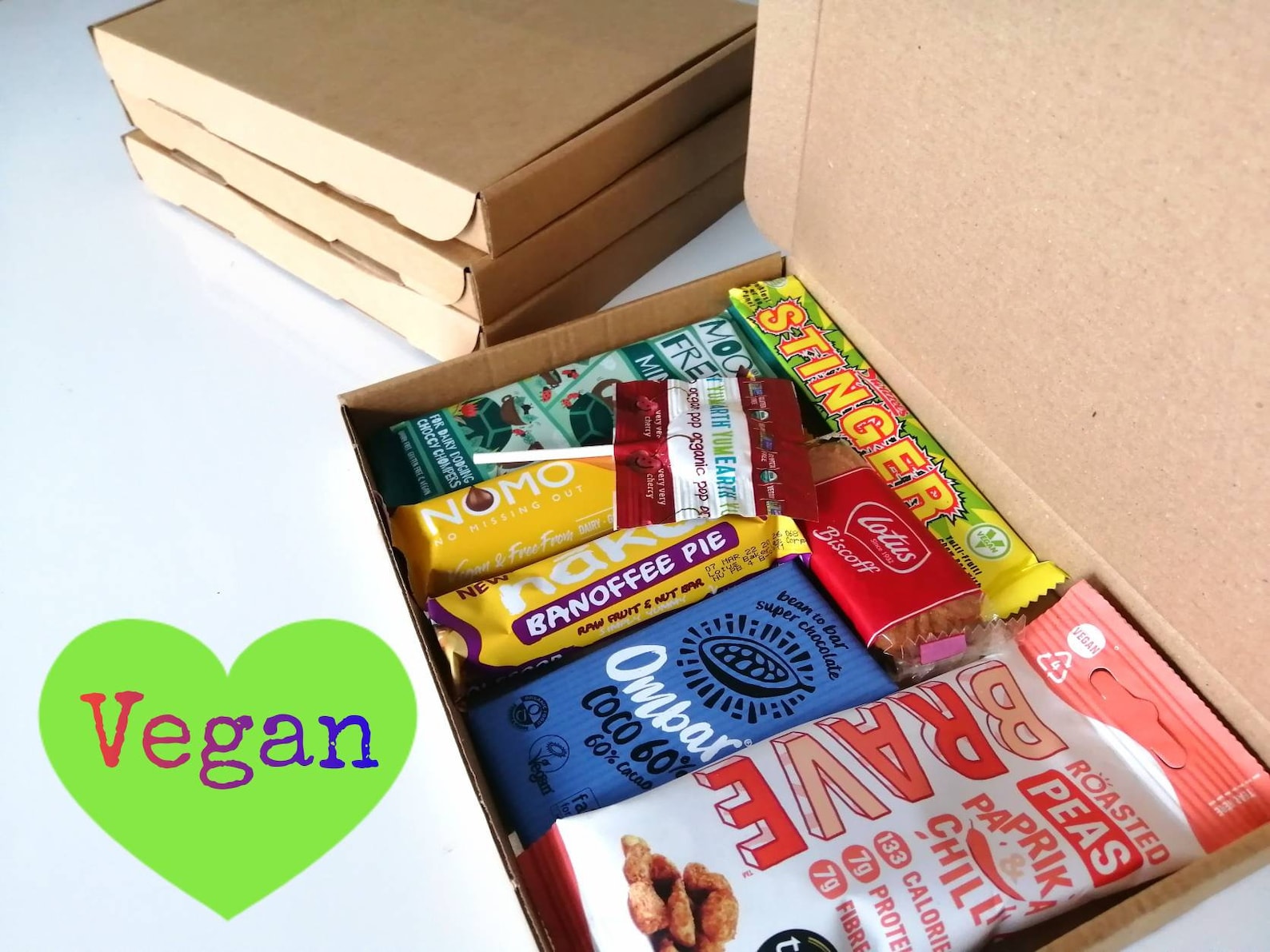 Vegan Snacks Gift Box Snacks Selection Box Last minute Etsy
