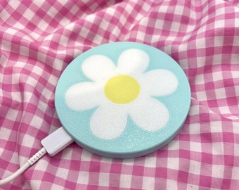 3D Printed Daisy Wireless Phone Charger