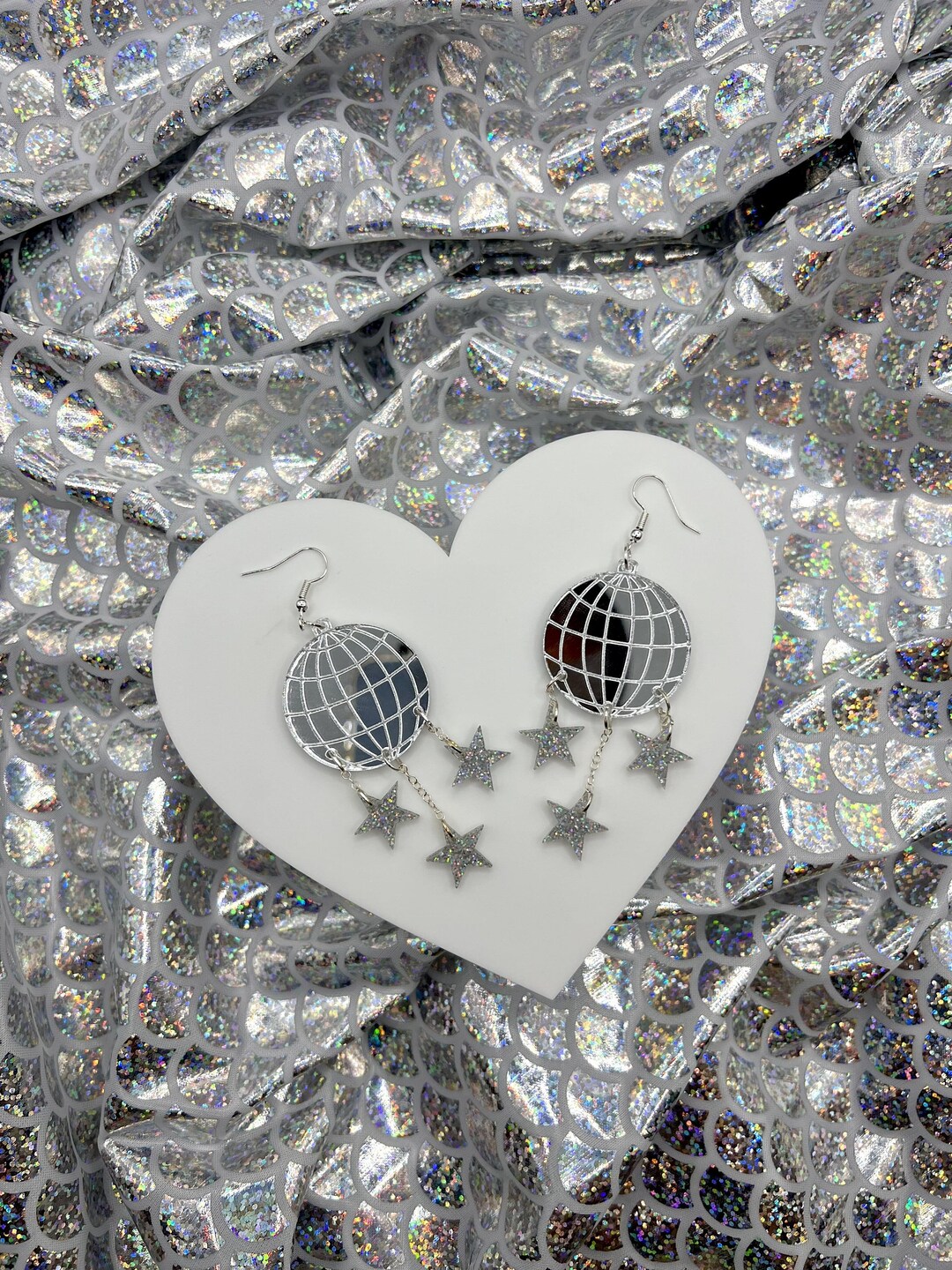 Mirrorball Earrings Taylor Swift Etsy