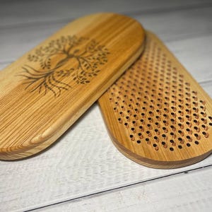 Sadhu Board NATURAL WOOD and GALVANIZED nails | Nagelbrett for Yogi | Sadhu Nail Boards for Feet | Meditation | Wooden Sadhu Board