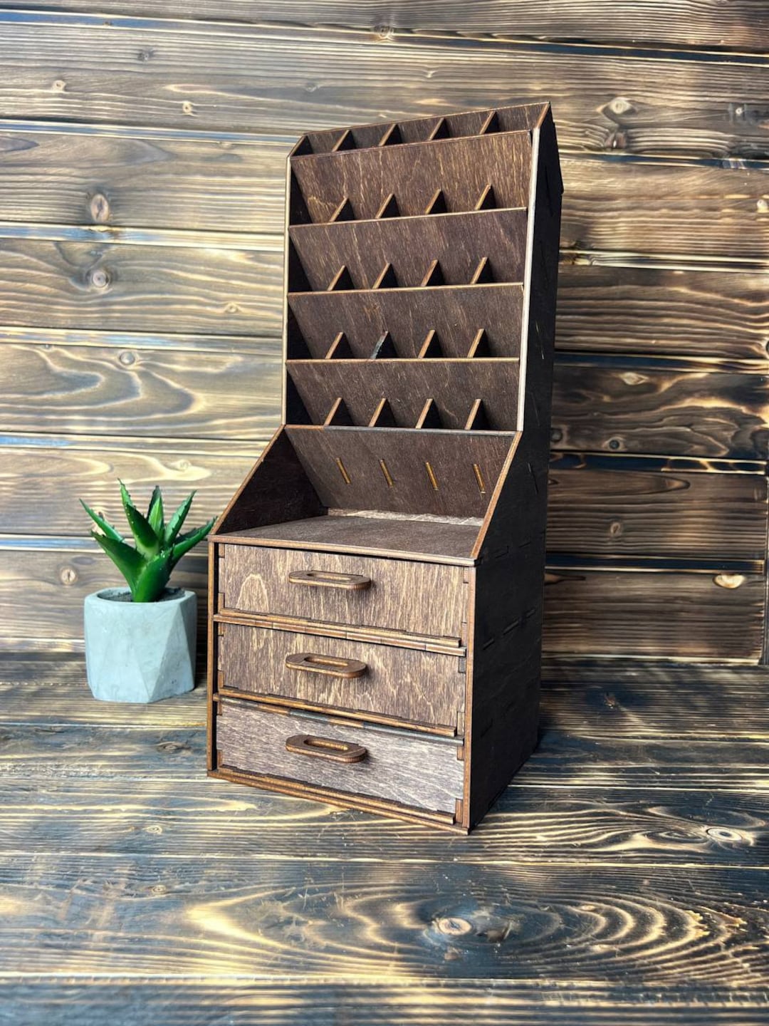 Module Makeup Organizer Washington \ Lipstick Organizer \ Wood Makeup ...