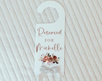 Personalized Door Hanger Sign, Custom Nursery Decor