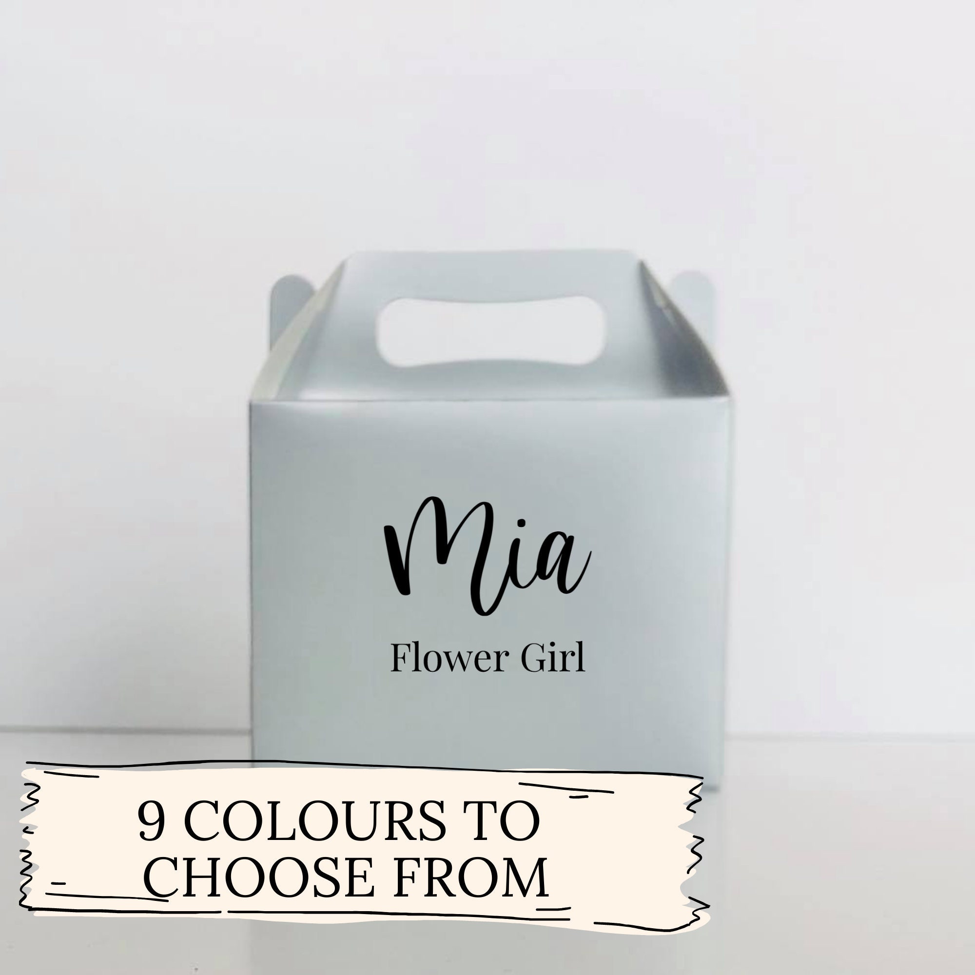 Will You Be My Flower Girl Gift Box. Lots of Different Colour Etsy UK