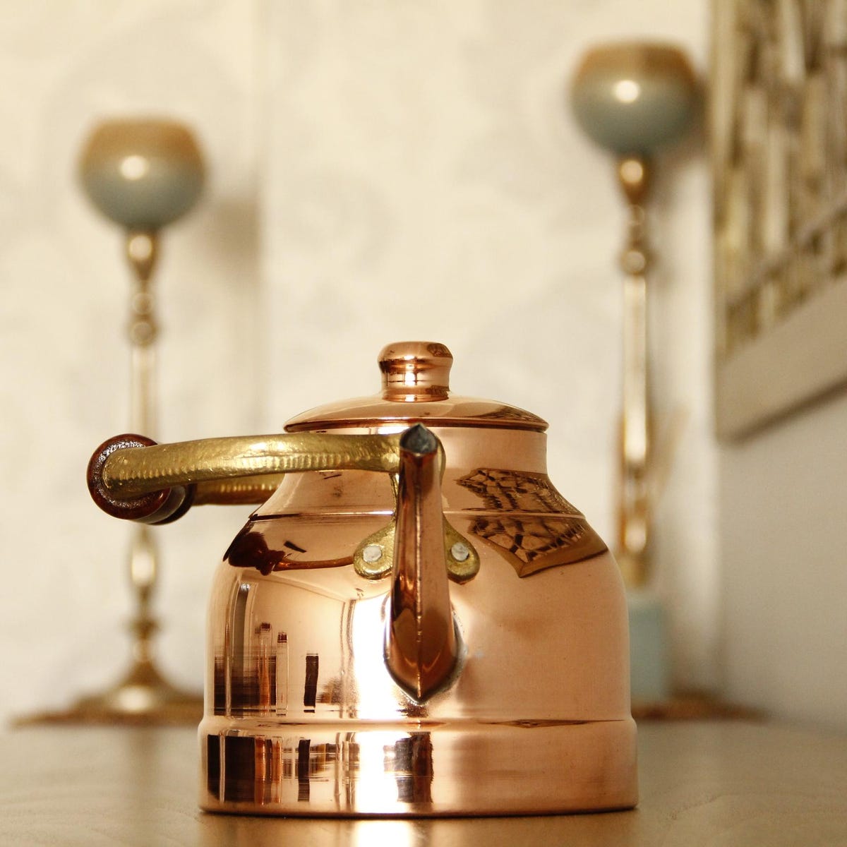 Handmade Copper Tea Kettle,stovetop Teapot,traditional Ottoman Copper Tea Set,copper Herbal Teapot,turkish Tea Kettle 1.3liter(0.34 Gallons) - Etsy