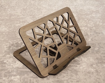 Atril de madera para libros, soporte para tabletas, soporte para libros, atril de madera para el Corán, plegable, atril
