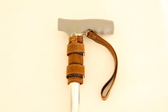Handmade Walking Stick Wrist Cord, Leather, Walking Stick Wrist Strap, Walking Cane Leather Cord, Cane Wrist Strap, Walking Stick Lanyard