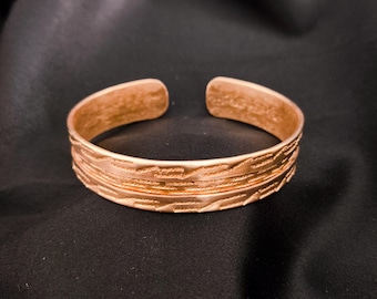 Handmade Copper Bracelet, Pure Copper Bracelet, Jewelry Gift for Men & Women