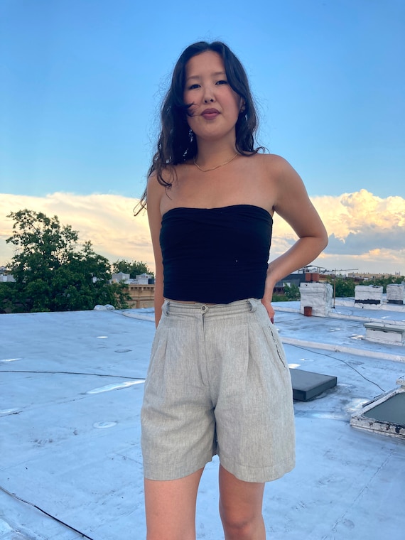 80's Pleated Trouser Shorts