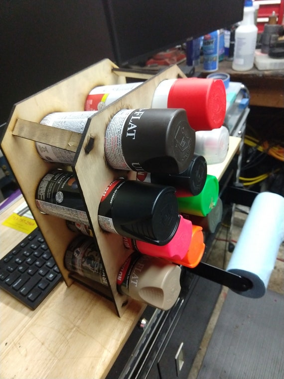 Spray Can Holder Laser Cut Files Etsy