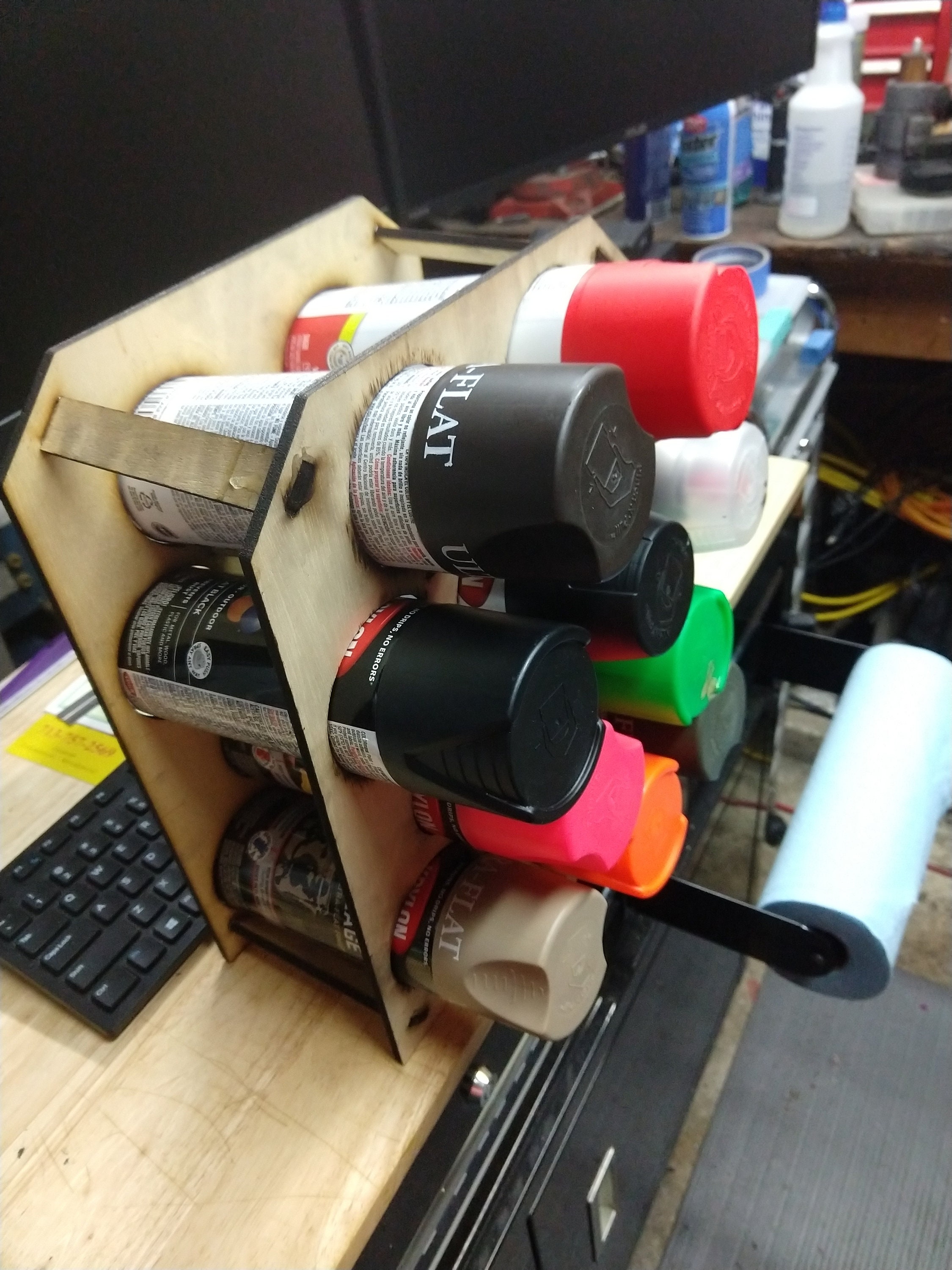 Spray Can Holder, Laser Cut Files Etsy