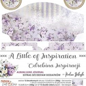 Scrapbook paper pad Junk Journal extras set  A Little of Inspiration