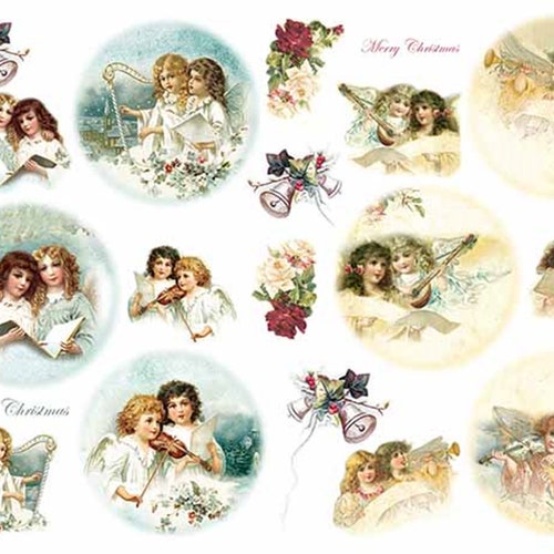 Rice Paper for Decoupage Single A4 Sheet Scrawly Calligraphy Etsy UK