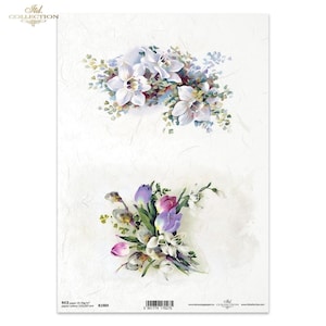 Rice Paper Decoupage A4 R 1989