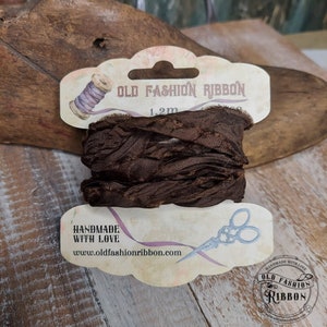 Ruban chocolat à l'ancienne 02