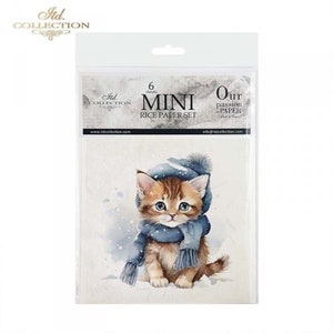 Rice Paper Decoupage RSM 105 Mini rice paper set