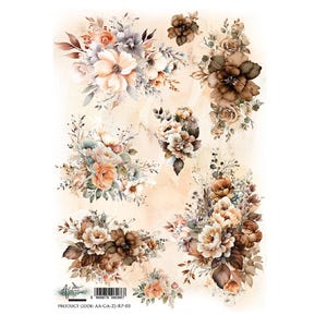 Rice Paper Decoupage A4 AA GA ZJ 03