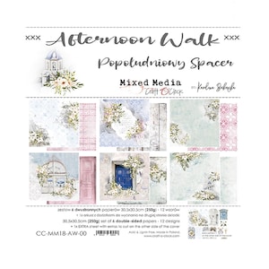 Scrapbook paper pad 12 x 12 Afternoon Walk