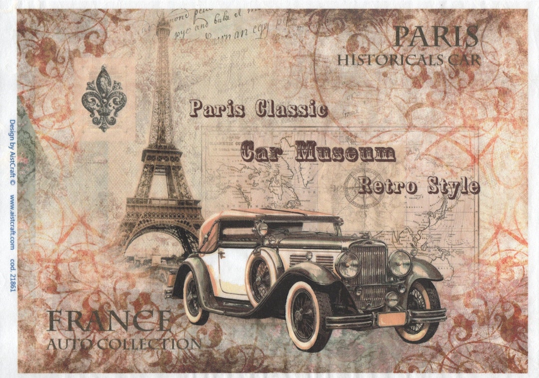 Rice Paper Decoupage A4 21861 - Etsy