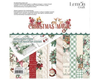 Scrapbook Papierblock 12x12 Weihnachtszauber