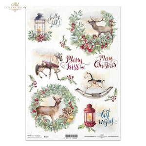 Reispapier Decoupage A4 R 1637