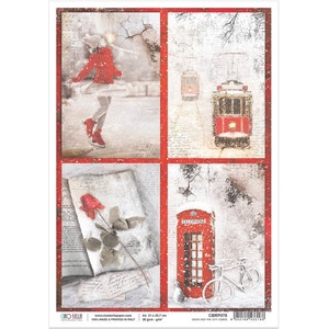 Rice Paper Decoupage A4 CBRP 078