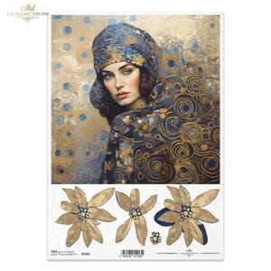 Carta di riso Decoupage R 2404