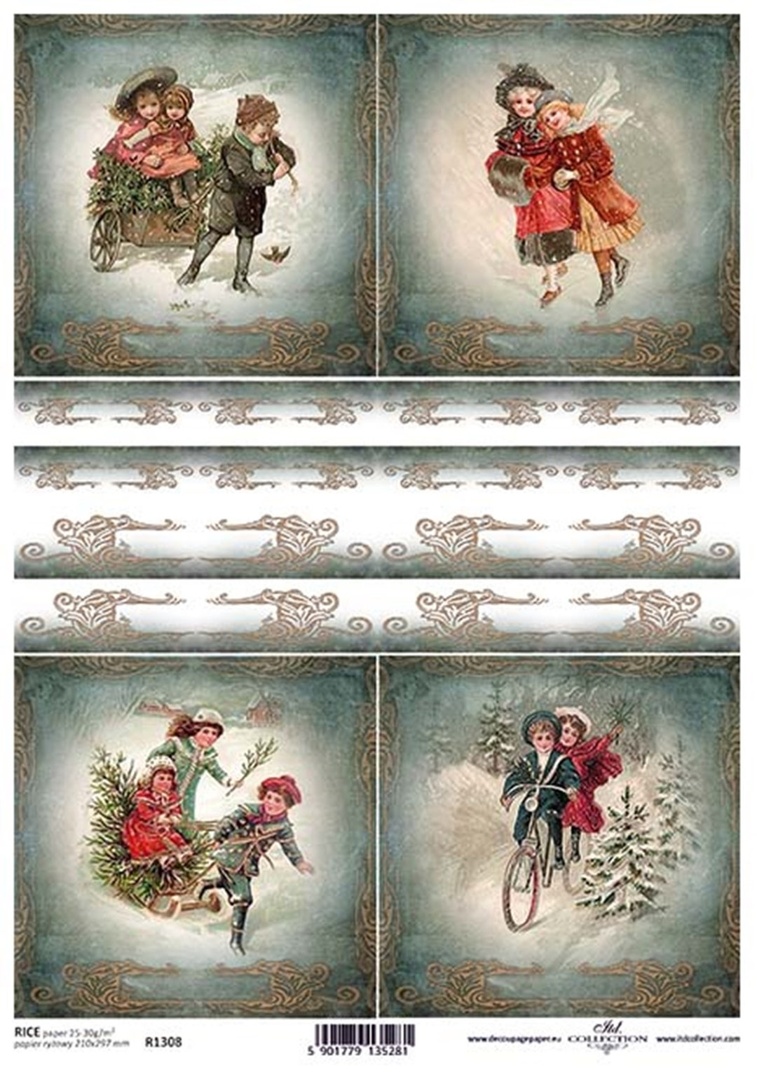 Rice Paper Decoupage A4 R 1308 - Etsy