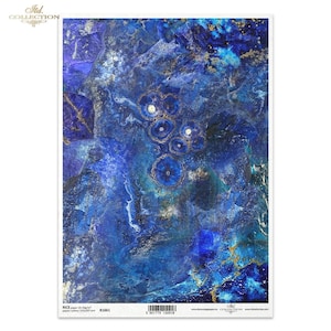 Carta di riso Decoupage A4 R 1661