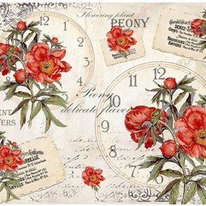 Rice Paper Decoupage A4 R 21651