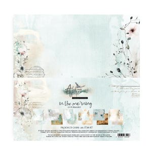 Scrapbook paper pad 12 x 12  In the Morning