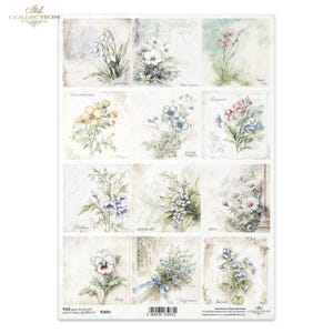 Rice Paper Decoupage A4 R 2605