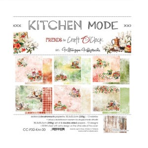 Scrapbook paper pad 12 x 12  Kitchen Mode