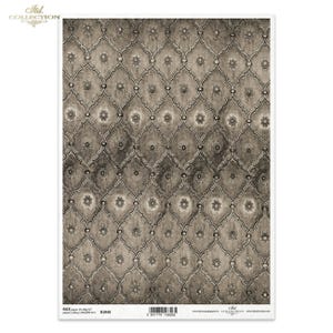 Papel de arroz para decoupage A4 R 1940