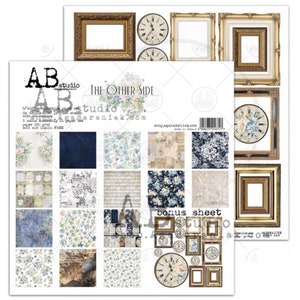 Scrapbook paper pad 12 x 12 The Other Side