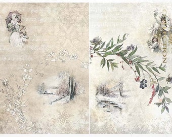 Rice Paper Decoupage A4 R 1943 - Etsy
