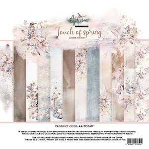 Scrapbook paper pad 12 x 12  Touch of spring