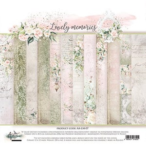 Scrapbook Papier 12x12 zauberhafte Erinnerungen