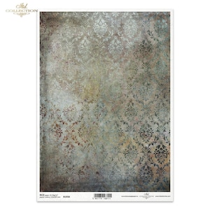 Carta di riso Decoupage A4 R 1938